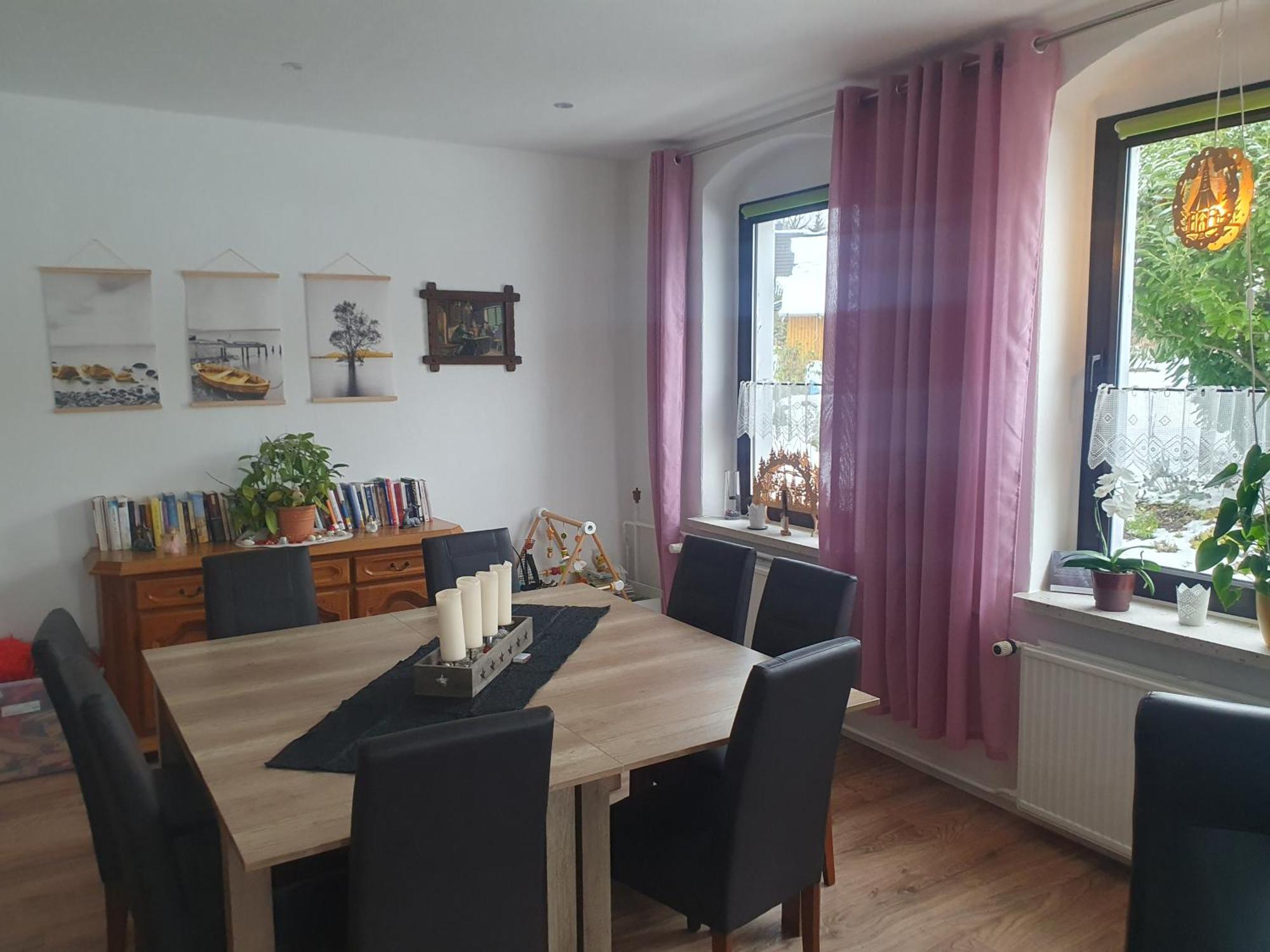 Familienfreundliche Ferienwohnung Erzgebirge Schneeberg  Exterior foto